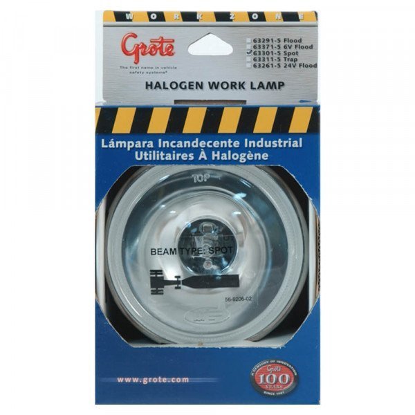 Grote Clr- Spot- Par 36- Plastic Work Lamp- Re, 63301-5 63301-5